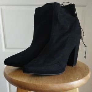 Forever 21 faux suede booties